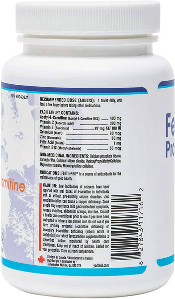fertil pro hommes l carnitine review Natural Male Fertility Supplements The benefits and Side Effects